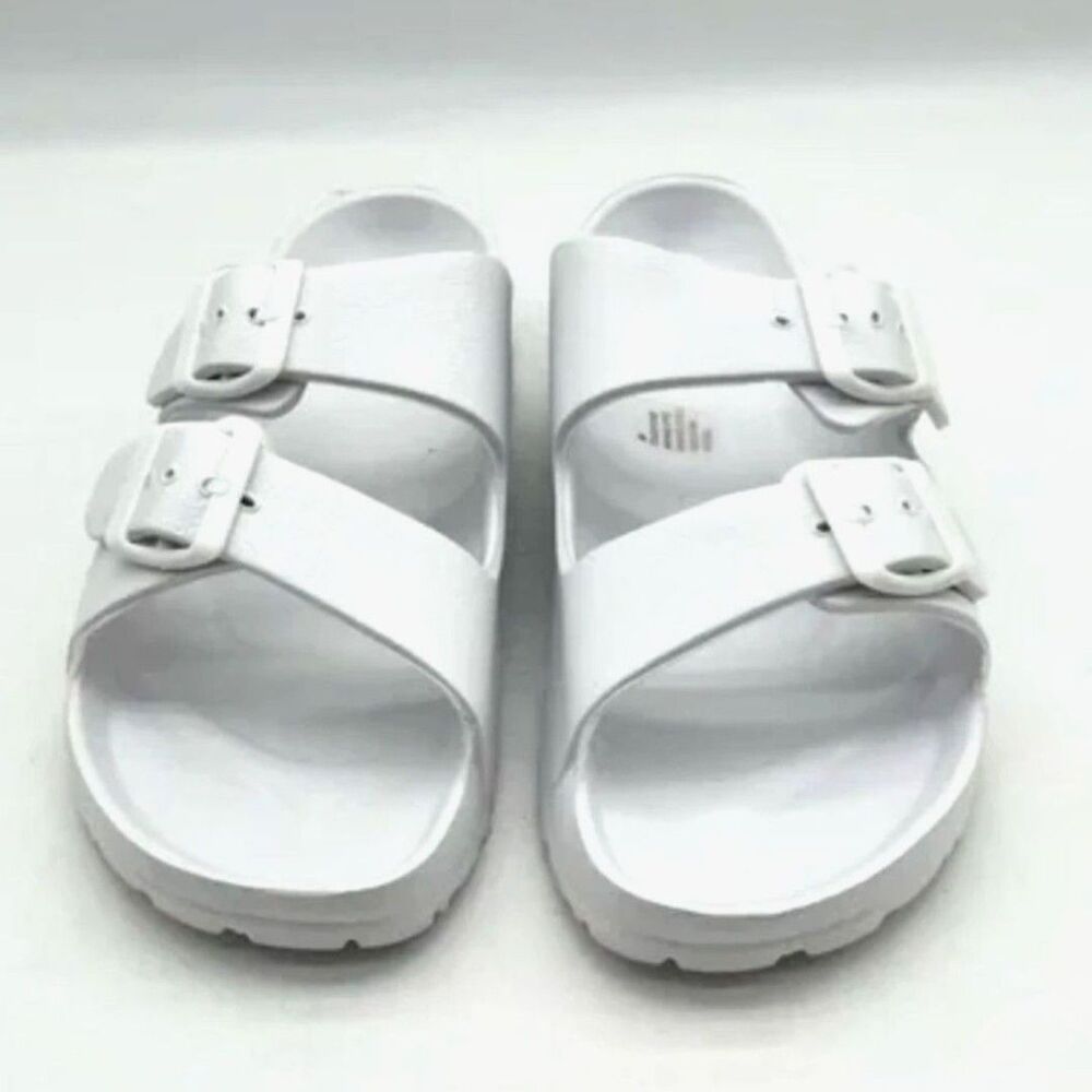 Double Strap Eva Strappy Buckle Footbed Sandals Size: 7M . Portland New in Box